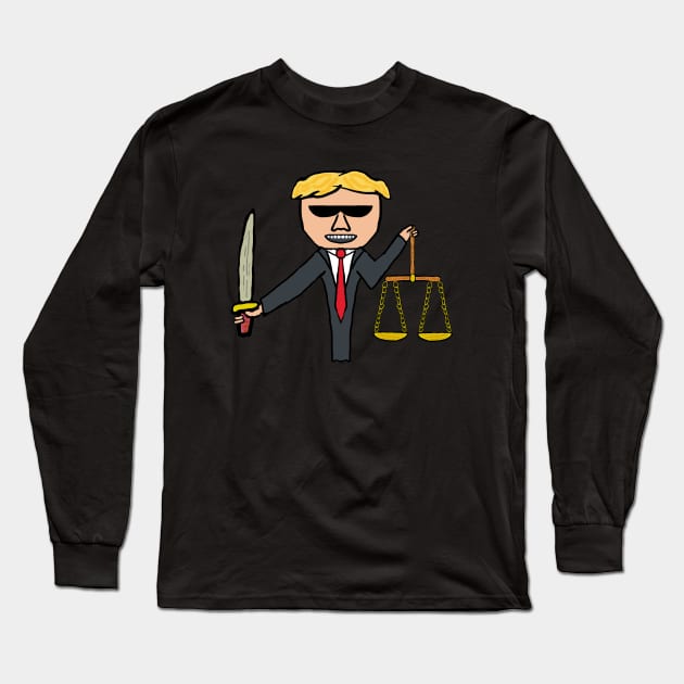 Lawyer Long Sleeve T-Shirt by Mark Ewbie